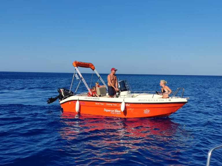 Pronájem lodi Káto Goúves lákavé ceny Blu Water 170cc