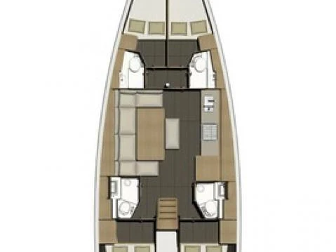 Pronájem lodi Golfo Aranci lákavé ceny Dufour 460 Grand Large