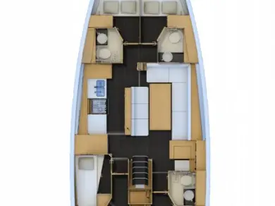 Pronájem lodi Jeanneau Jeanneau 54 v Trogir na Samboatu