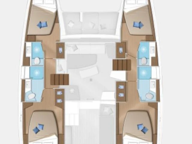 Pronajmout Katamarán se skipperem či ne Lagoon v Murter-Kornati