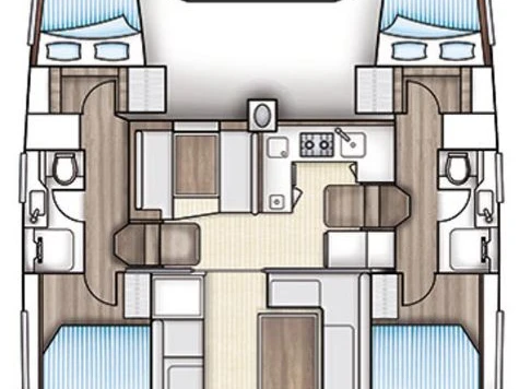 Pronájem lodi Murter-Kornati lákavé ceny Nautitech 40