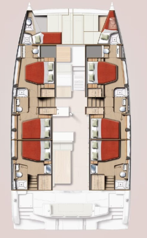 Pronajmout si Bali Bali 5.2 - 6 + 2 cab. v Marsh Harbour
