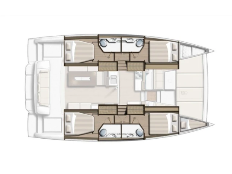 Pronájem Katamarán Bali s licencí