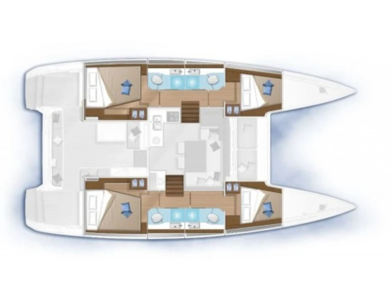 Pronajmout si Lagoon Lagoon 40 v Biograd Na Moru