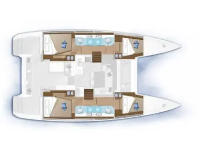 Pronajmout si Lagoon Lagoon 40 v Biograd Na Moru