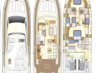 Pronájem Jachta v Rhodos -Ferretti Ferretti Yachts 68