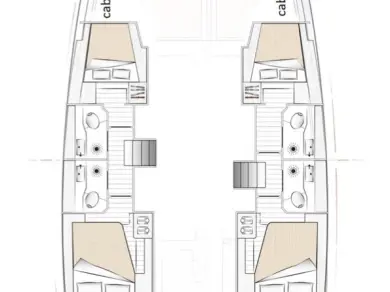 Katamarán k pronájmu v Donji Seget za nejlepší cenu