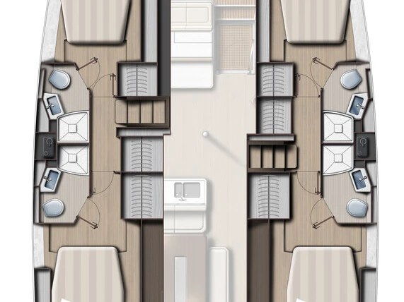 Pronájem lodi Zadar lákavé ceny Bali 4.6