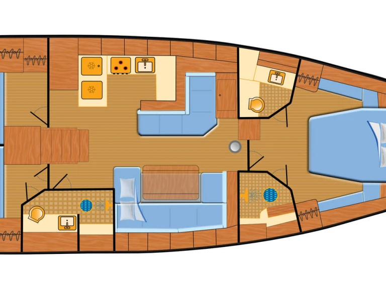 Pronajmout Plachetnice se skipperem či ne Bénéteau v Rogoznica