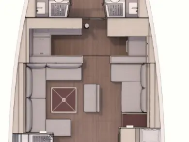 Dufour Dufour 530 jednotlivci a charterové společnosti v Primošten 