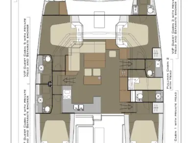 Pronájem Katamarán v Primošten  -Dufour Dufour Catamarans 48 Sail
