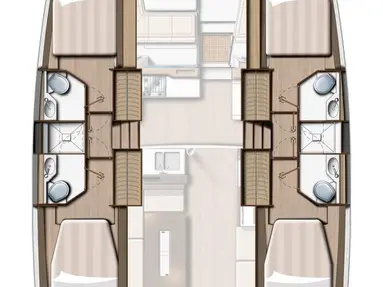 Pronájem jachty v Alimos -Bali Bali 4.2 na Samboatu