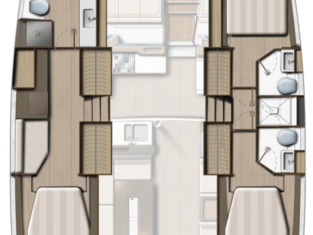 Pronájem Katamarán v Sveti Filip i Jakov -Bali Bali 4.2