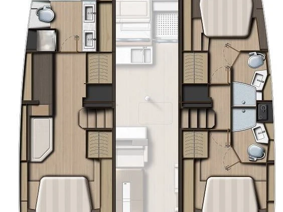 Pronájem Katamarán Bali s licencí