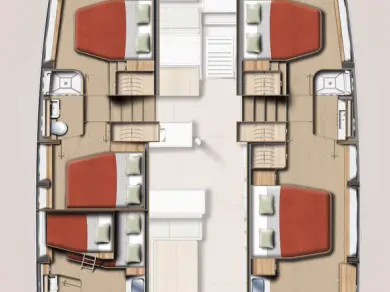 Pronajmout si Bali Bali 5.2 - 5 + 2 cab. v Trogir