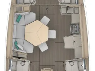 Pronájem Plachetnice v Šibenik  -Dufour Dufour 44