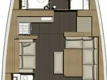 Dufour Dufour 460 Grand Large jednotlivci a charterové společnosti v Šibenik 