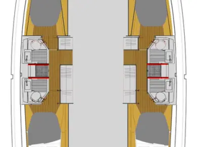 Pronajmout si Fountaine Pajot Astrea 42 v Rogoznica