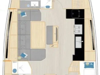 Pronájem Plachetnice v Pomer -Hanse Hanse 460