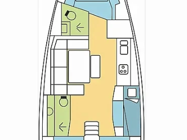 Pronajmout si Dufour Dufour 430 v Ávdira