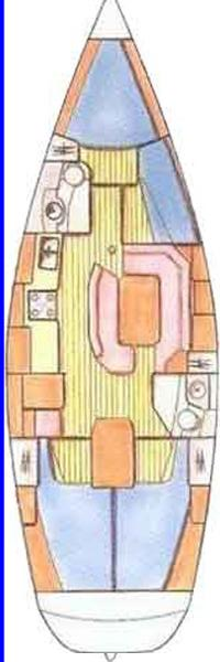 Pronájem Plachetnice v Gouvia -Jeanneau Sun Odyssey 42.2