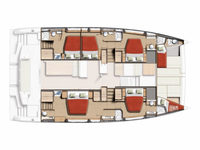 Bali Bali 5.2 - 5 + 2 cab. jednotlivci a charterové společnosti v Kaštela