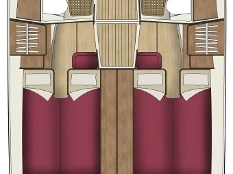 Pronajmout Jachta se skipperem či ne Sas Vektor v Sukošan