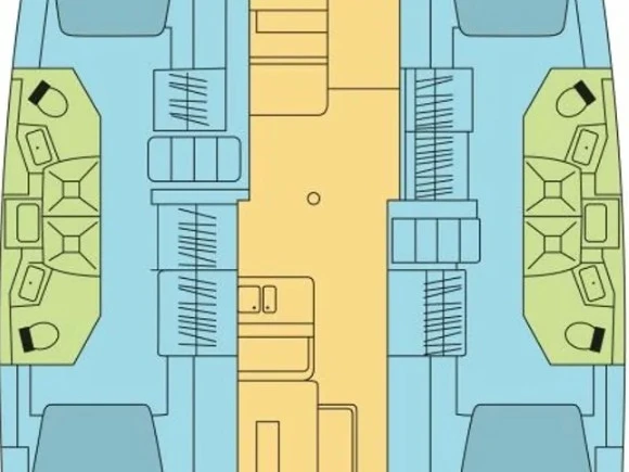 Pronajmout Katamarán se skipperem či ne Bali v Fethiye