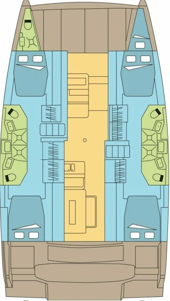 Pronajmout Katamarán se skipperem či ne Bali v Fethiye