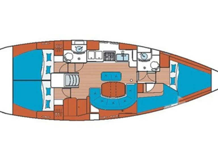 Pronájem Plachetnice v Pirovac -Bénéteau Oceanis 411 Clipper