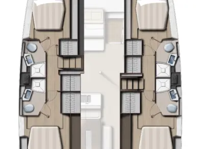 Pronájem jachty v Fethiye -Bali Bali 4.6 na Samboatu