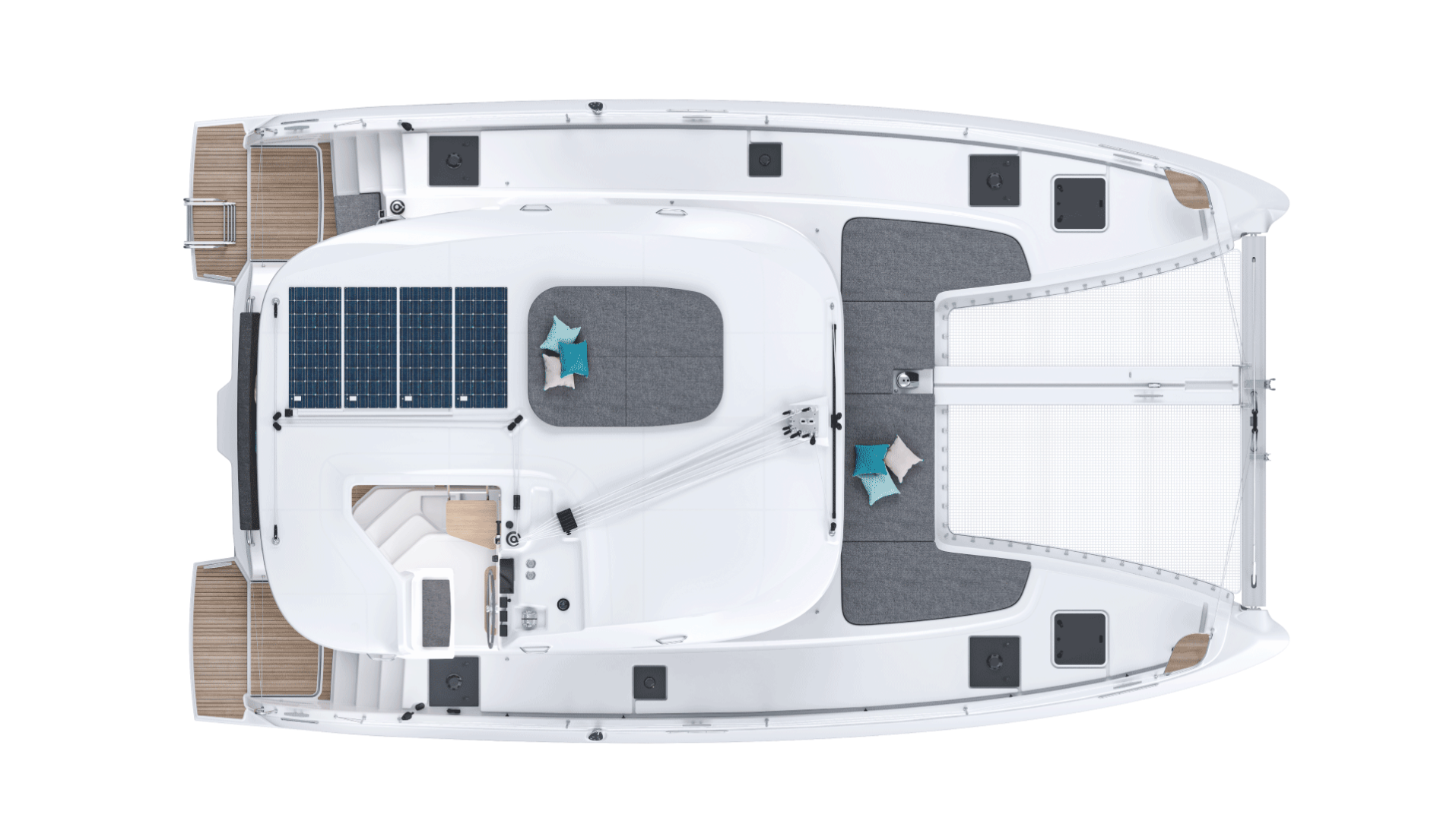 Pronájem jachty v Donji Seget -Lagoon Lagoon 38 - 4 cab. na Samboatu