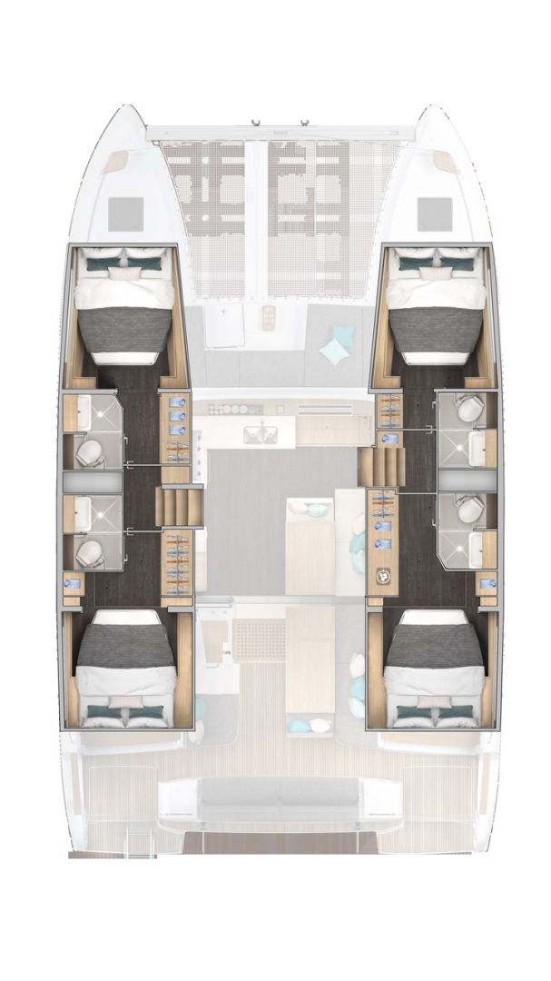 Katamarán k pronájmu v Donji Seget za nejlepší cenu