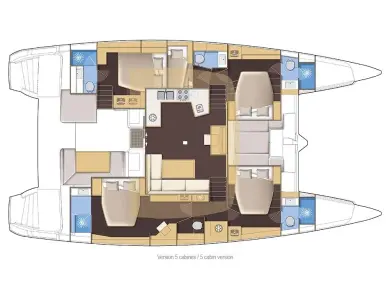 Pronájem jachty v Pirovac -Lagoon Lagoon 52 F na Samboatu