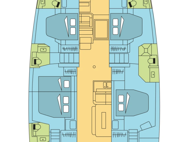 Pronájem lodi Bali Bali 4.8 v Marsh Harbour na Samboatu