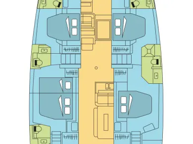 Pronájem lodi Bali Bali 4.8 v Marsh Harbour na Samboatu