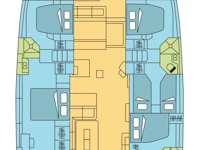 Pronajmout Katamarán se skipperem či ne Bali v Parham Town