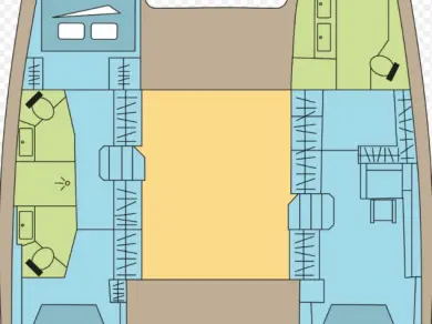 Pronájem lodi Olbia lákavé ceny Excess 13 - 3 + 1 cab.