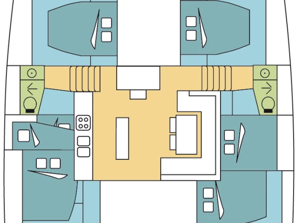 Lagoon Lagoon 52 F jednotlivci a charterové společnosti v Mai Khao