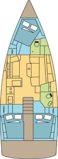Pronájem lodi Saint-Mandrier-sur-Mer lákavé ceny Oceanis 41.1