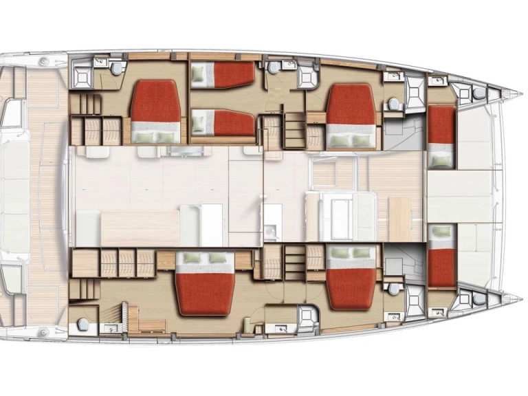 Pronájem Katamarán Bali s licencí