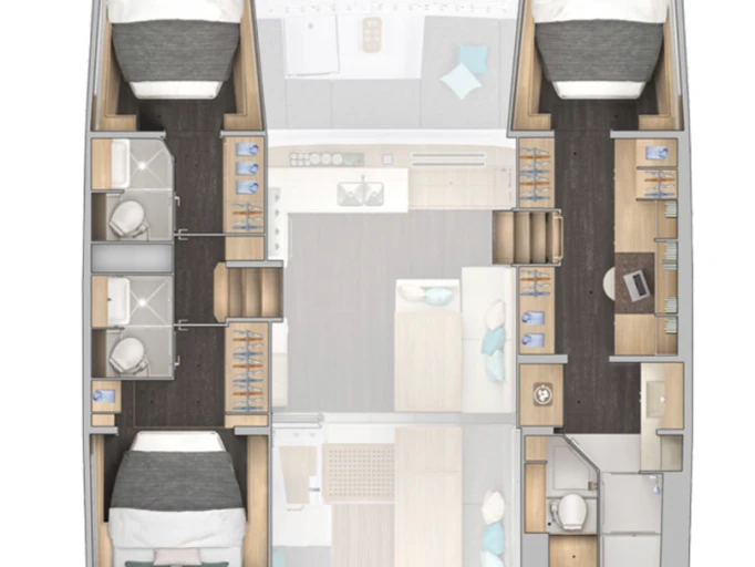 Katamarán k pronájmu v Kaštela za nejlepší cenu