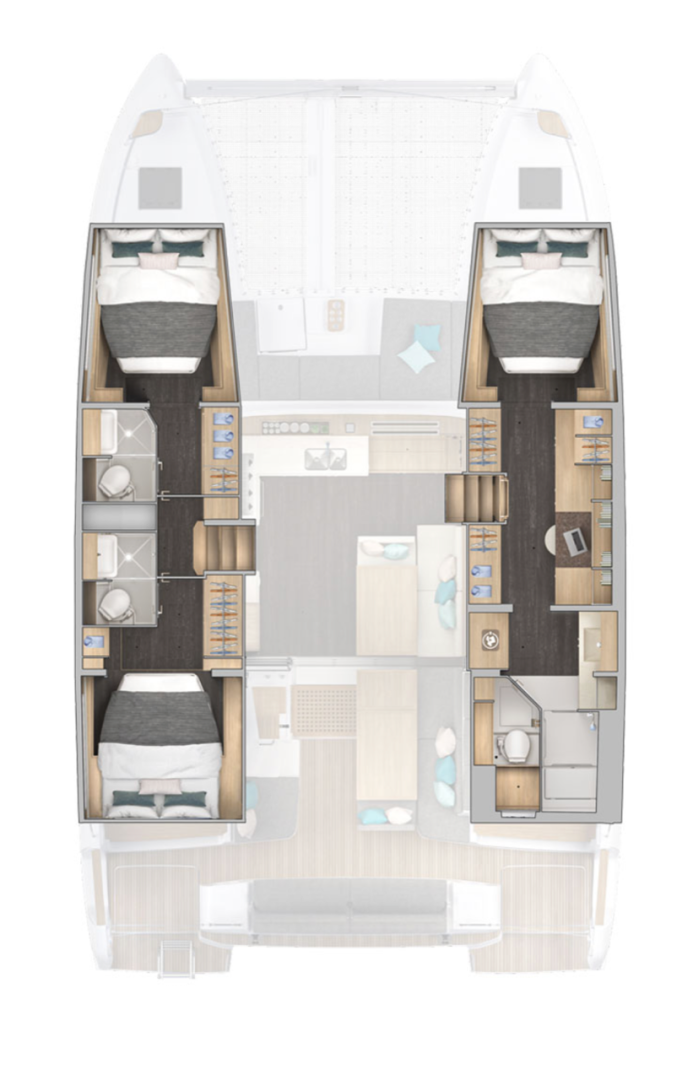 Katamarán k pronájmu v Kaštela za nejlepší cenu