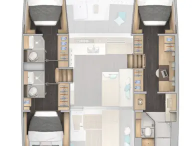 Katamarán k pronájmu v Kaštela za nejlepší cenu