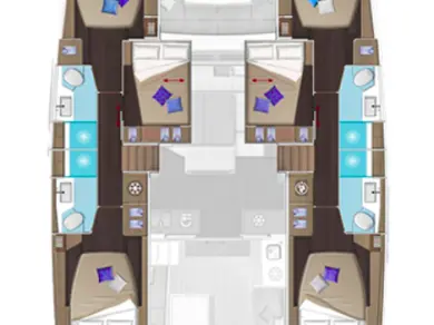 Katamarán k pronájmu v Kaštela za nejlepší cenu