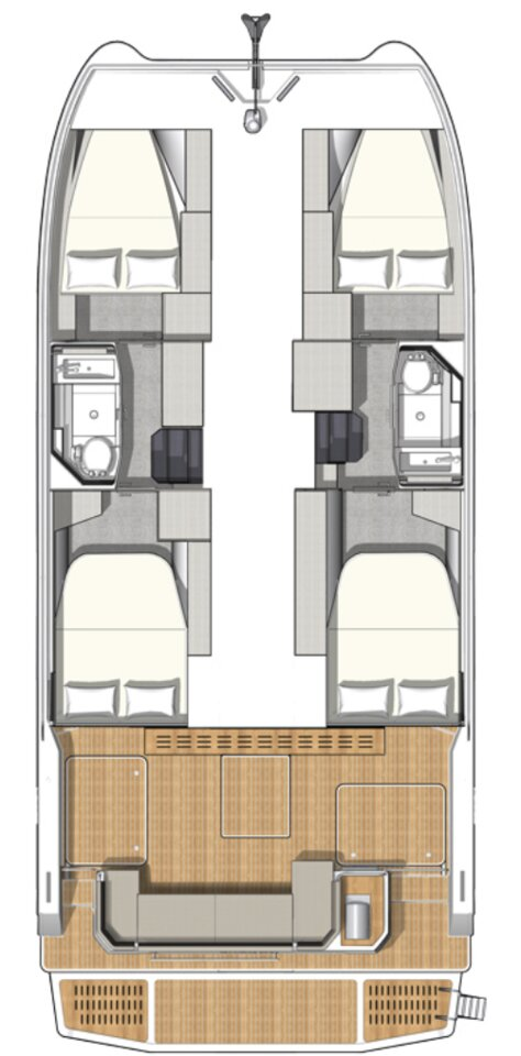 Pronájem jachty v Lefkáda -Fountaine Pajot Fountaine Pajot MY4.S na Samboatu