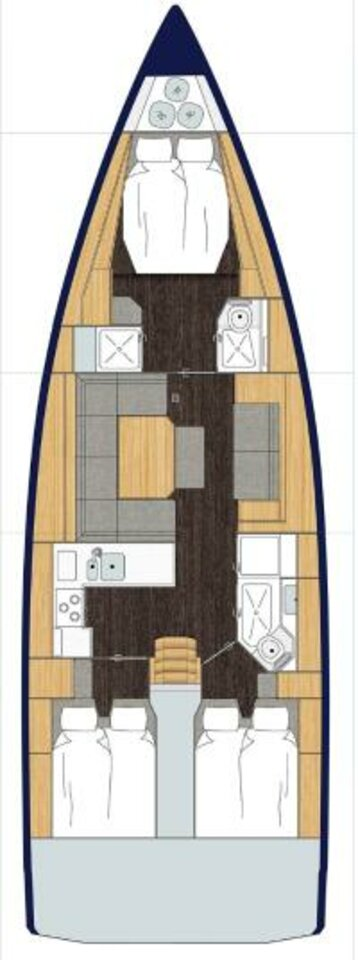 Pronájem lodi Bavaria Bavaria C45 v Pula na Samboatu