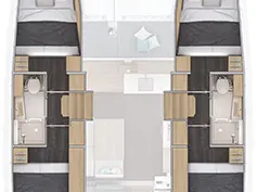 Lagoon Lagoon 38 jednotlivci a charterové společnosti v Nea Peramos