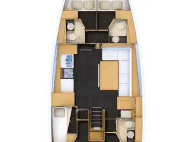 Pronájem jachty v Benítses -Jeanneau Jeanneau 54 na Samboatu