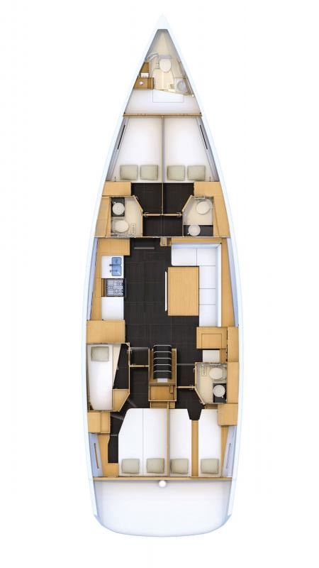 Jeanneau Jeanneau 54 jednotlivci a charterové společnosti v Nea Peramos